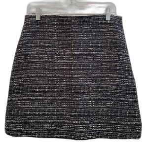Ann Taylor Women’s Knit Black & Blue Skirt Size  8p